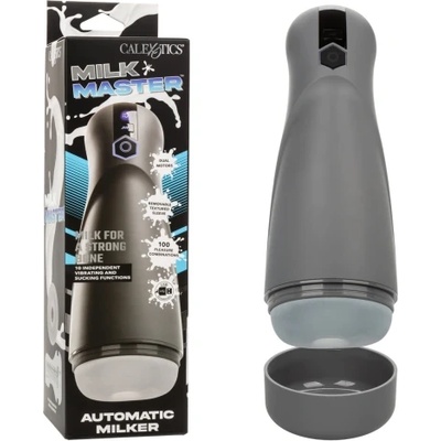 CalExotics Засмукващ и вибриращ мастурбатор Milk Master