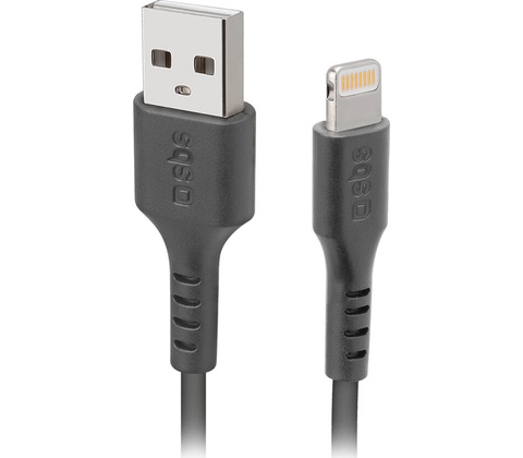 SBS TECABLEUSBIP589K USB-A Lightning 1m černý