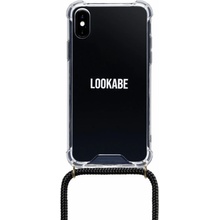 Pouzdro Lookabe Necklace iPhone Xs Max gold černé loo005