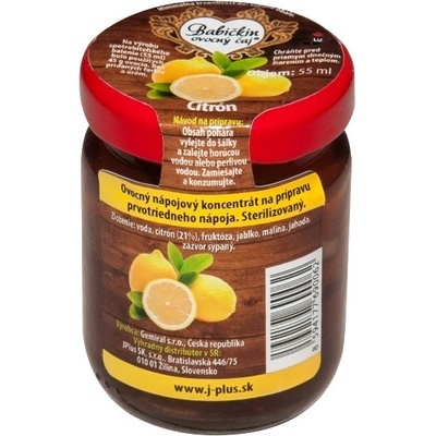 Gemiral Babiččin ovocný čaj Citron se zázvorem 55 ml