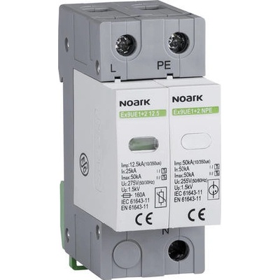 NOARK Ex9UE1+2 12,5 1PN 275 - Svodič přepětí 1+2(B+C),Iimp=12,5 kA,Uc=275VAC, 1+N (103334)