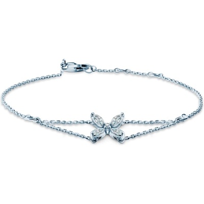 SAVICKI Гривна Savicki: бяло злато 585, диаманти