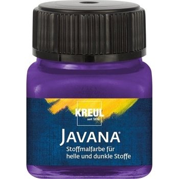 Farba na svetlý a tmavý textil Javan 20 ml fialová