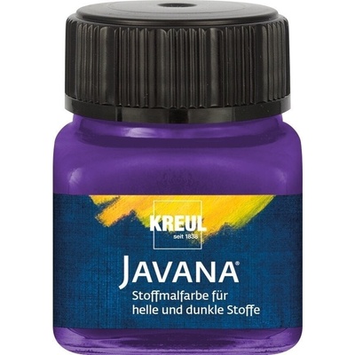 Farba na svetlý a tmavý textil Javan 20 ml fialová