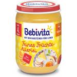 Bebivita Плодово Пюре Различни плодове 190 гр. - 4+ месеца