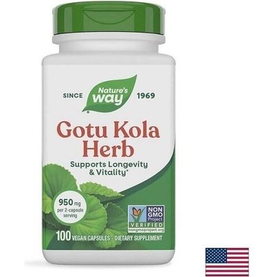 Nature's Way Готу Кола | Natures Way - 475 mg, 100- 180 капсули