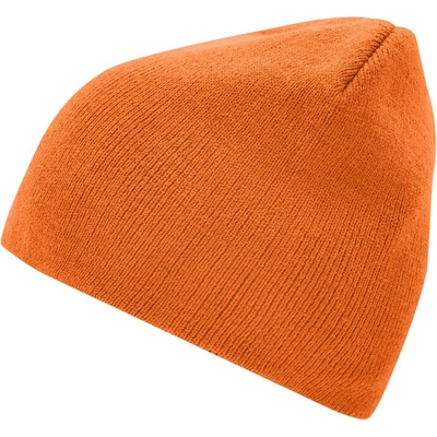 Myrtle Beach MB7580 pletená čepice Oranžová