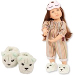 Götz Кукла Götz Little Kidz PJ Party с пантофи 36см (2511547)
