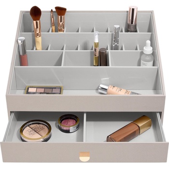 Stackers Органайзер за козметика Stackers отварящ се с чекмедже supersize таупе (75939)