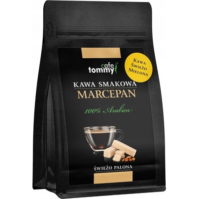 Tommy Cafe Káva ochucená káva Marcipán 100% Arabica Čerstvě pražená 250 g