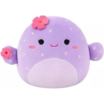 Jazwares сквишмълс: плюш Адриен, лилав кактус - 20 см (sqcr08538)