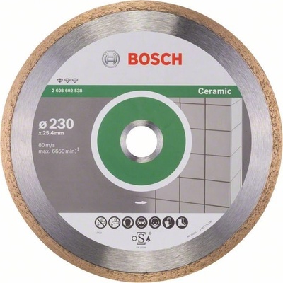 Bosch Diamantový dělicí kotouč Standard for Ceramic - 200 x 25,40 x 1,6 x 7 mm