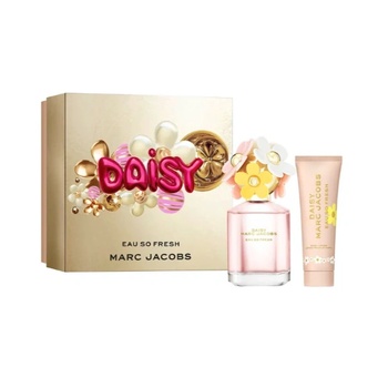 Marc Jacobs Daisy Eau So Fresh Подаръчен комплект, Тоалетна вода 75ml + Мляко за тяло 75ml, Жени
