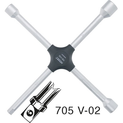 Hazet Krížový kľúč 705 V-02