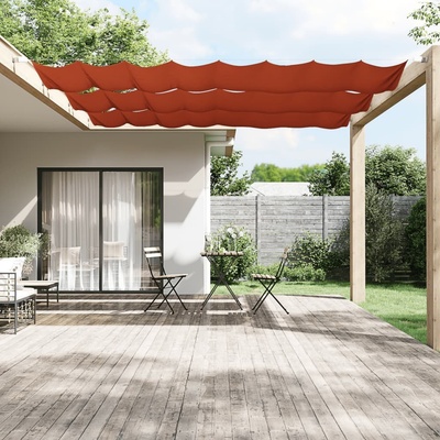 vidaXL Vertikální markýza terakotová 100 x 1 200 cm oxfordská látka