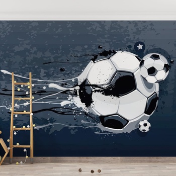 Decono Детски Фототапет Футболна Топка