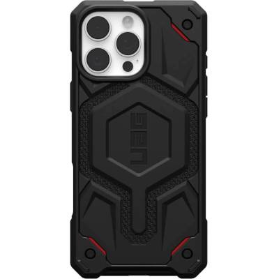 Urban Armor Gear MagSafe Противоударен Калъф за iPhone 16 Pro, UAG Monarch Pro Kevlar Case, Черен (840283914478)