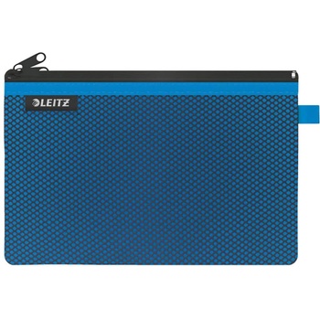 LEITZ Несесер Leitz WOW Nylon Two Pockets Travel 23x15 cm wash bag - Blue (Blue)