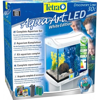 Tetra AquaArt LED akvarijní set bílý 30 l