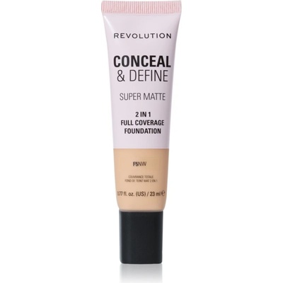 Makeup Revolution Conceal & Define matující make-up F5NW 23 ml