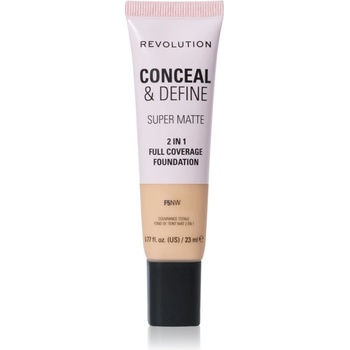 Makeup Revolution Conceal & Define matující make-up F5NW 23 ml