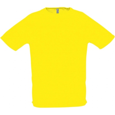Soľs Sporty pánske tričko s krátkym rukávom lemon