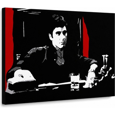 Ručne maľovaný POP Art obraz AL PACINO - 90x60 cm