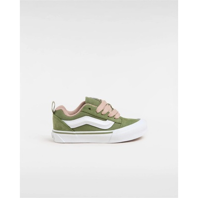 Vans Детски маратонки Vans Unisex Kids' Knu Skool Retro Sport Green/Marshma Canvas Trainers - Loden Green