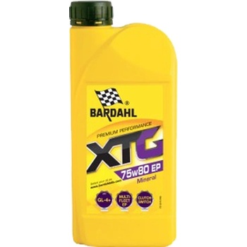 Image 1 of Bardahl ТРАНСМИСИОННО МАСЛО bardahl xtg 75w80 ep 1 литър