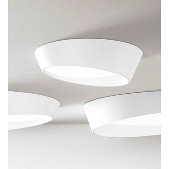 Ondaluce Half Плафониера 48w 3000+4000k Ф650мм, Бял (otpl0011b)