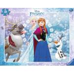 Ravensburger - Puzzle Frozen: Anna and Elsa - 40 - 99 piese