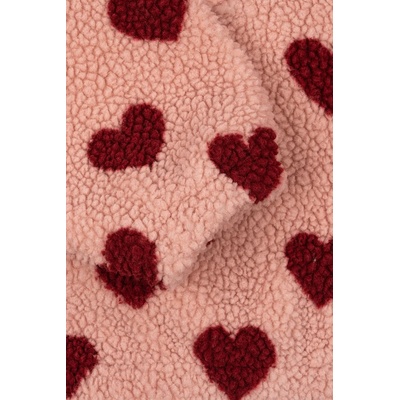 Konges Sløjd поларен суичър за деца JODY TEDDY HALF ZIP GRS (KS104067.9BYA)