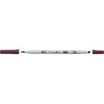 Tombow Маркер алкохолен ABT PRO Dual Brush 757 порт червен (ABTP-757)