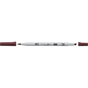 Tombow Маркер алкохолен ABT PRO Dual Brush 757 порт червен (ABTP-757)