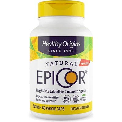 Healthy Origins Ферментирали дрожди EpiCor® - Имунитет и здравословна чревна флора, 500 mg, 30 капсули (57884 HO)