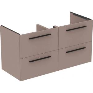 Ideal Standard i. life B стенен долен шкаф сив - матово бежов 4 чекмеджета 120 см (T5278NH)