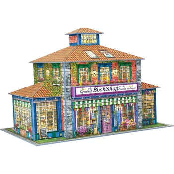 EUROGRAPHICS 3D puzzle Kníhkupectvo 1389 ks