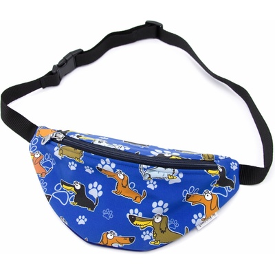 Pískací Potvůrky jezevčík tmavě modrá