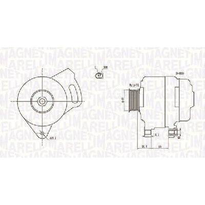 Generátor MAGNETI MARELLI 063731750010