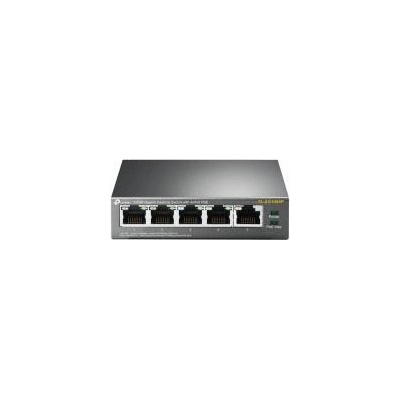 TP-Link TL-SG1005P - Switch - unmanaged - 4 x 10/100/1000 (PoE) + 1 x 10/100/1000 - desktop - PoE (56 W)