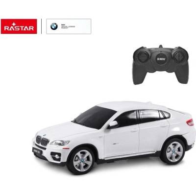 Rastar BMW X6 RC auto RTR na diaľkové ovládanie 1:24 biele