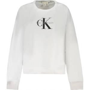 Calvin Klein Дамско суитшърт с цип calvin klein, Размер xl, Цвят Бяло (lv047b234g_biyaa)