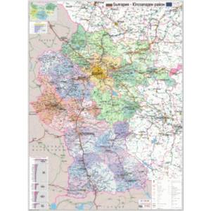 Mapmedia Карта на Югозападен район (b205)