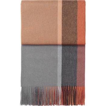 Elvang Одеяло Manhattan, 130 x 200 см, сиво-оранжево (70002-TR)