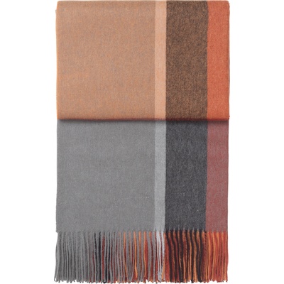 Elvang Одеяло Manhattan, 130 x 200 см, сиво-оранжево (70002-TR)