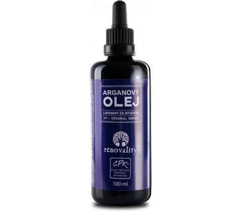Renovality arganový olej lisovaný za studena 100 ml