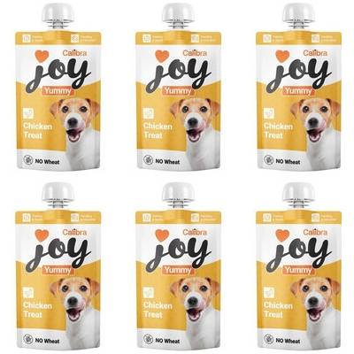 CALIBRA Joy Dog Yummy Chicken Treat kuřecí masová paštika pro psy 6 x 100 g
