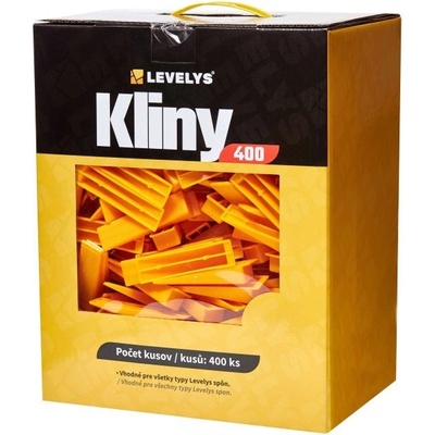 LEVELYS Kliny na dlažbu 400 ks