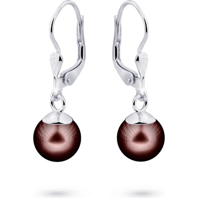 Cutie Jewellery Luxusní náušnice z bílého zlata s pravými perlami Z3015-55-C5-X-2