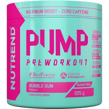 Nutrend Pump Pre-Workout, 225 Grams